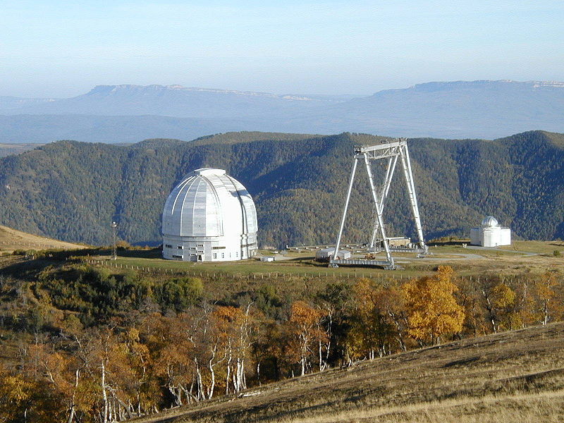 6 метарскиот телескоп на руската SAO обсерваторија.