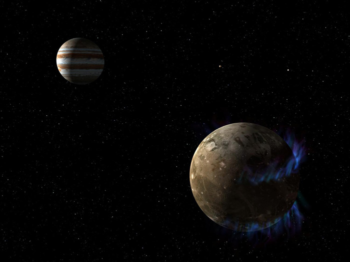 Под површината на најголемата јупитерова месечина Ганимед веројатно се крие океан