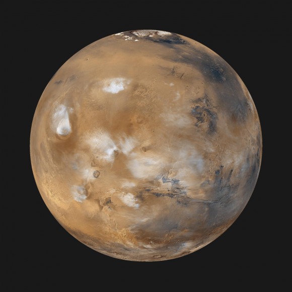 Марс фотографиран со Mars Global Surveyor