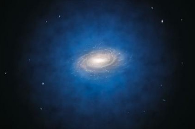 Млечниот Пат има половина од претходно претпоставената темна материја?