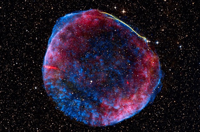 Нашиот Сончев систем е опколен со остатоци од супернови