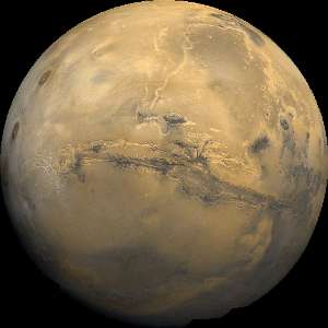 Марс. Извор: НАСА.