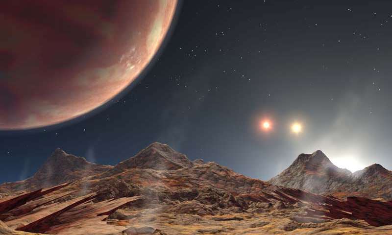 Пронајдена е планета во систем од три ѕвезди