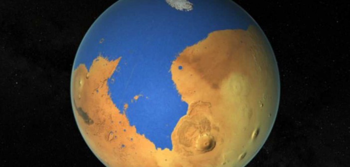 Докази за две древни цунамија на Марс