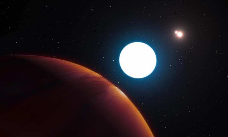 Новооткриена планета има три сонца