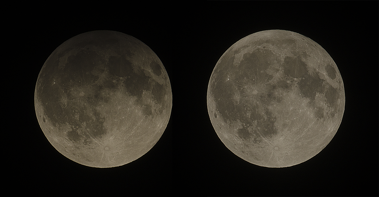 Делумно затемнување на Месечината 2016 низ фотографии