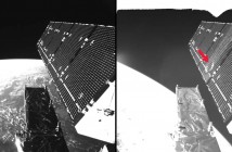 Дел од вселенски отпад направи дупка во европскиот сателит