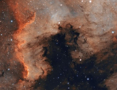 NGC7000 – Големиот ѕид во Лебед
