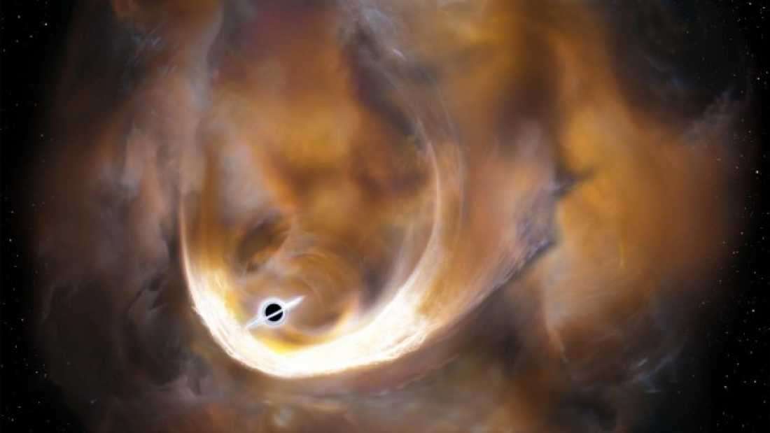 Црна дупка 100.000 пати поголема од Сонцето е откриена во нашата галаксија