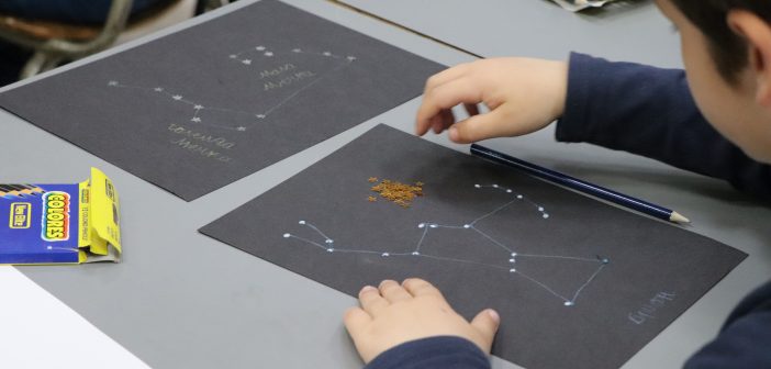 Започнавме со курсот по астрономија за деца