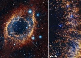 JWST погледнува во „Окото на Саурон“